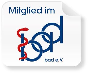 Logo bad e.V. – Mitgliedschaft Pflegedienst Herzenszeit Frankfurt am Main